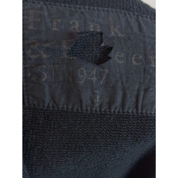 B53 Frank & Eileen Navy Patrick Popover Top Womens XL Fleece Minimalist Travel - Picture 7 of 7